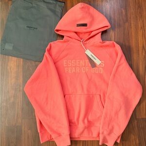 Essentials Coral Hoodie